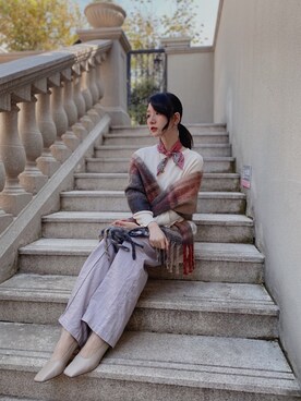 WEAR 中国さん（レディース・162cm）の冬コーディネート