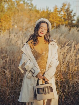 WEAR 中国さん（レディース・160cm）の冬コーディネート