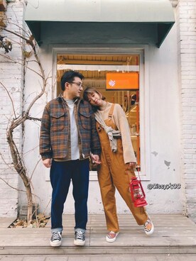 WEAR 中国さん（レディース・168cm）の冬コーディネート