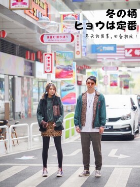 WEAR 中国さん（レディース・170cm）の冬コーディネート