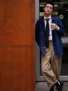 WEAR 中国さん（メンズ・170cm）の冬コーディネート