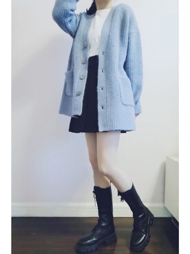 「A part by（アパートバイ）のアイテム（アンサンブル）」を使った、WEAR 中国さん（レディース・160cm）の春コーディネート