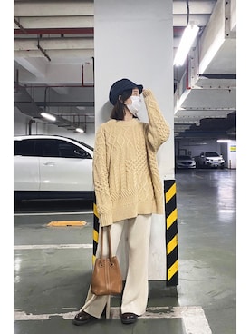 WEAR 中国さん(レディース・160cm)の春コーディネート
