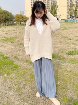 WEAR 中国さん（レディース・160cm）の春コーディネート