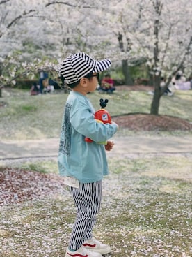 WEAR 中国さん（キッズ・110cm）の春コーディネート