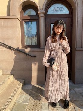 WEAR 中国さん（レディース・168cm）の春コーディネート