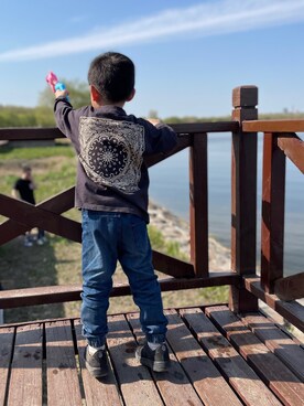 WEAR 中国さん（キッズ・110cm）の春コーディネート