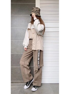WEAR 中国さん(レディース・160cm)の春コーディネート