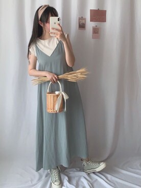 WEAR 中国さん(レディース・160cm)の夏コーディネート