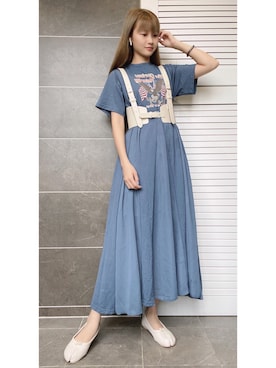 WEAR 中国さん（レディース・160cm）の夏コーディネート