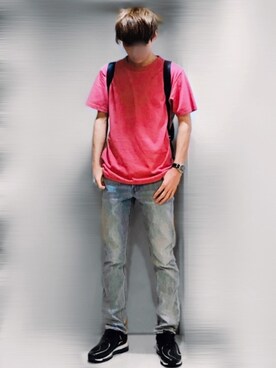 ちょびさん(メンズ・184cm)の春コーディネート