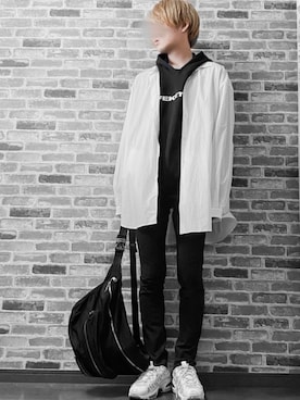 ちょびさん（メンズ・184cm）の春コーディネート