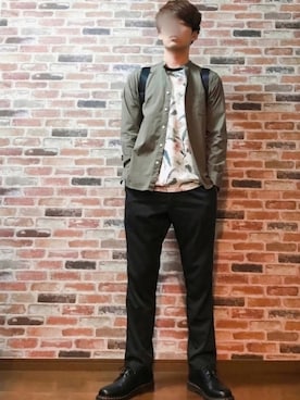 「大学生」｜「アイテム（その他）」を使った、ちょびさん（メンズ・184cm）の春コーディネート