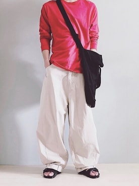 ちょびさん（メンズ・184cm）の夏コーディネート