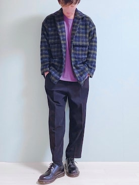 ちょびさん（メンズ・184cm）の冬コーディネート