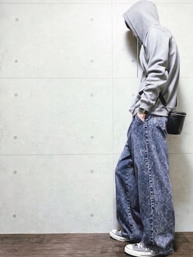 「ｏｒｏｂｉａｎｃｏ」｜ちょびさん（メンズ・184cm）の冬コーディネート