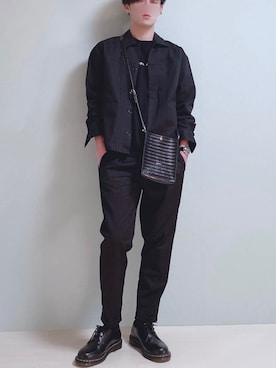 「CREARE -LINO-（クレアーレリノ）のアイテム（デニムジャケット）」を使った、ちょびさん（メンズ・184cm）の春コーディネート