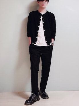 ちょびさん（メンズ・184cm）の春コーディネート