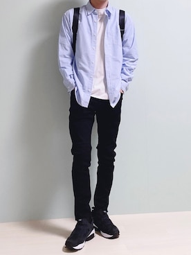 ちょびさん（メンズ・184cm）の春コーディネート