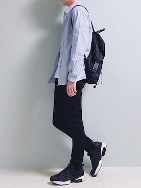 ちょびさん（メンズ・184cm）の春コーディネート