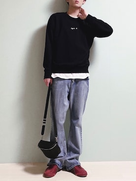 ちょびさん（メンズ・184cm）の春コーディネート