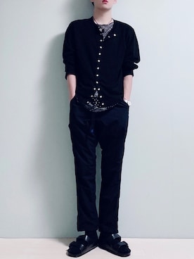 「アイテム（アナログ腕時計）」を使った、ちょびさん（メンズ・184cm）の春コーディネート