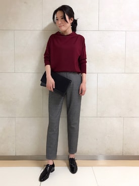 yuka.Nさん（レディース・155cm）の秋コーディネート