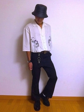 🥀TSUBAKI🥀さん（メンズ・177cm）の秋コーディネート