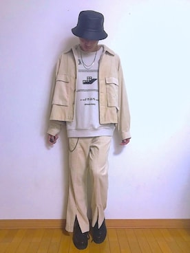 🥀TSUBAKI🥀さん（メンズ・177cm）の秋コーディネート