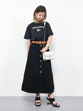 もえぴーさん（レディース・156cm）の夏コーディネート