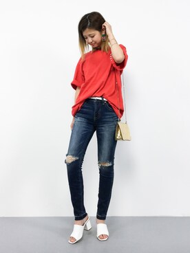 もえぴーさん（レディース・156cm）の夏コーディネート