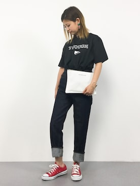 もえぴーさん（レディース・156cm）の夏コーディネート