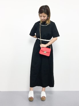 もえぴーさん（レディース・156cm）の夏コーディネート