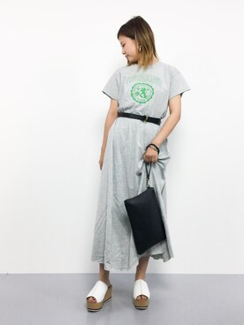 もえぴーさん（レディース・156cm）の夏コーディネート