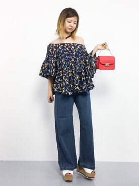 もえぴーさん（レディース・156cm）の夏コーディネート