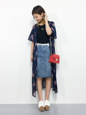 もえぴーさん(レディース・156cm)の夏コーディネート