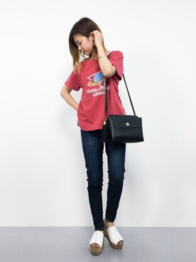 もえぴーさん（レディース・156cm）の夏コーディネート