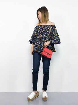 もえぴーさん（レディース・156cm）の夏コーディネート