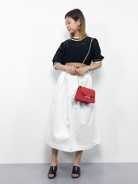 もえぴーさん（レディース・156cm）の夏コーディネート