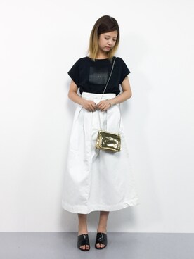 もえぴーさん（レディース・156cm）の夏コーディネート