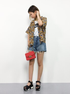 もえぴーさん（レディース・156cm）の夏コーディネート