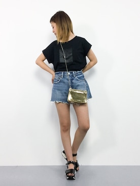 もえぴーさん（レディース・156cm）の夏コーディネート