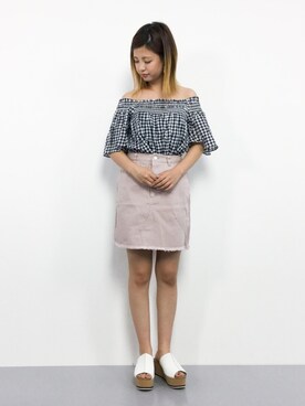 もえぴーさん(レディース・156cm)の夏コーディネート