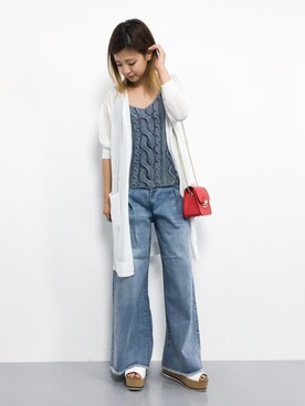 もえぴーさん（レディース・156cm）の夏コーディネート