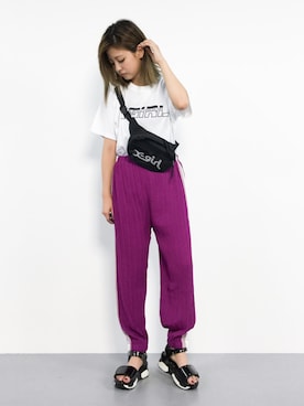 もえぴーさん（レディース・156cm）の夏コーディネート