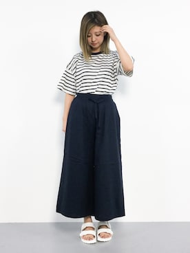 もえぴーさん（レディース・156cm）の夏コーディネート