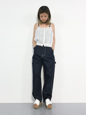 もえぴーさん（レディース・156cm）の夏コーディネート