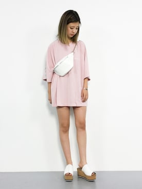 もえぴーさん（レディース・156cm）の夏コーディネート