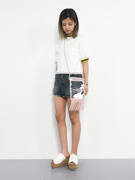 もえぴーさん（レディース・156cm）の夏コーディネート