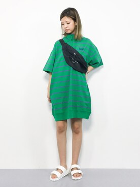 もえぴーさん（レディース・156cm）の夏コーディネート